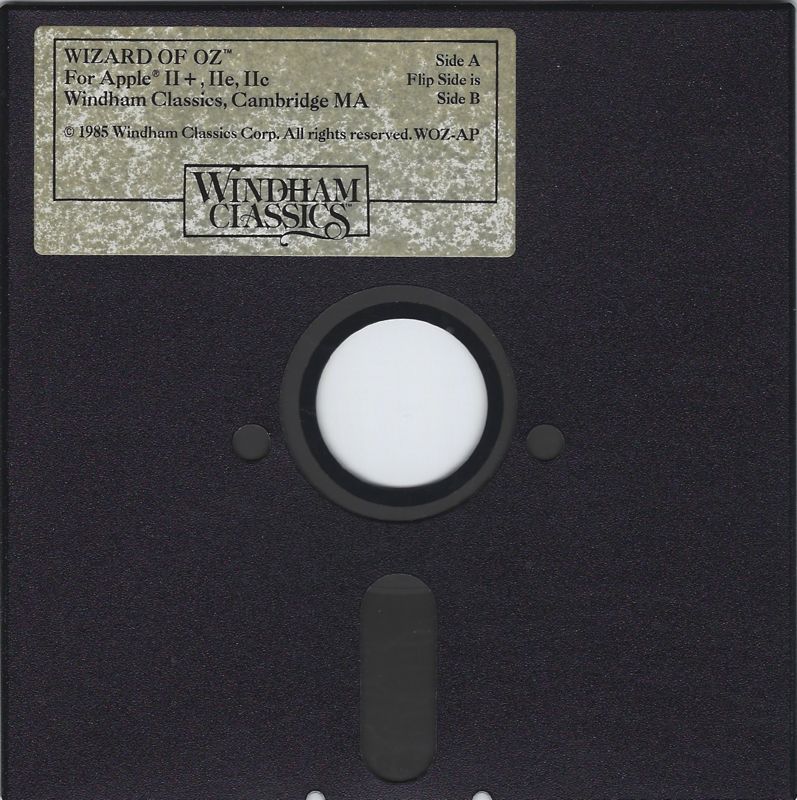 Media for The Wizard of Oz (Apple II): Disk 1/2