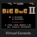 Front Cover for Dig Dug II: Trouble in Paradise (Wii U) (download release)