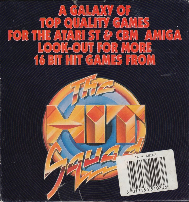 Back Cover for Head Over Heels (Amiga)