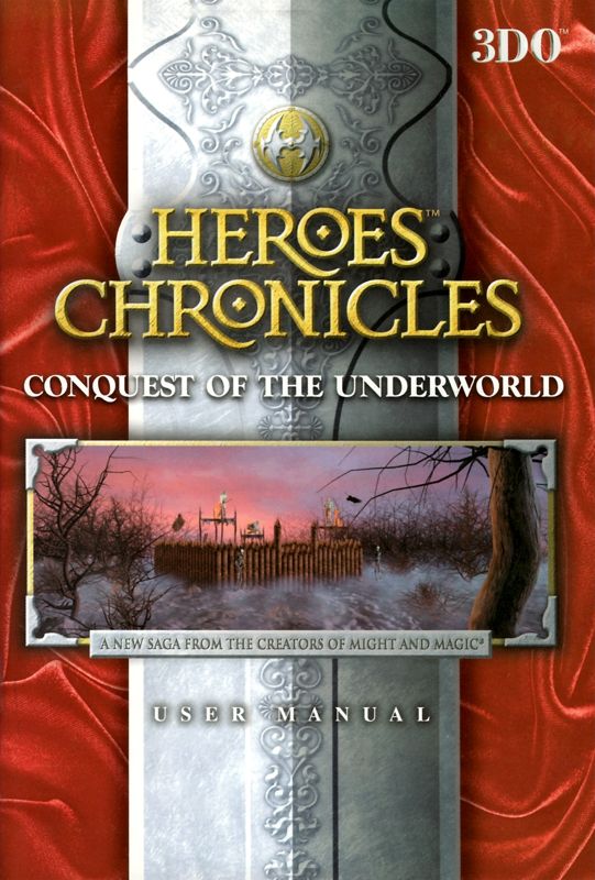 Manual for Heroes Chronicles: Conquest of the Underworld (Windows): Front