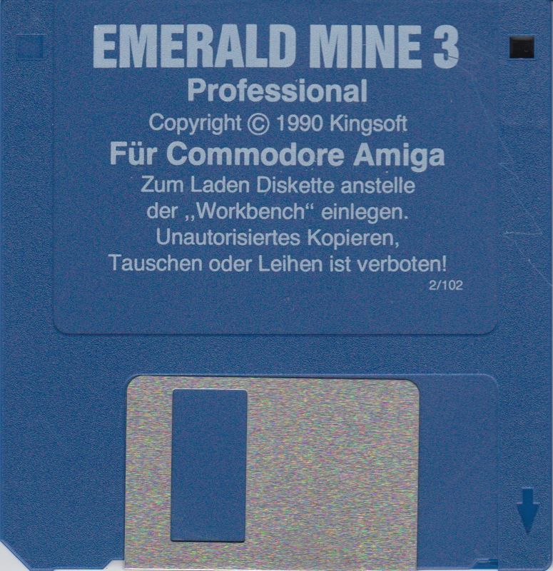 Media for Emerald Mine 3 Professional (Amiga)