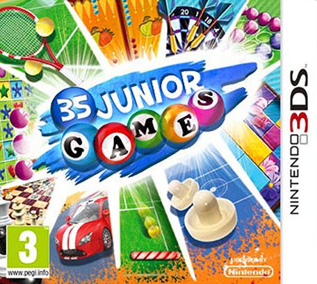 Front Cover for Junior Classic Games 3D (Nintendo 3DS) (download release)