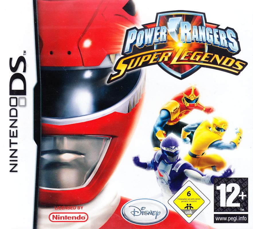 Front Cover for Power Rangers: Super Legends - 15th Anniversary (Nintendo DS)