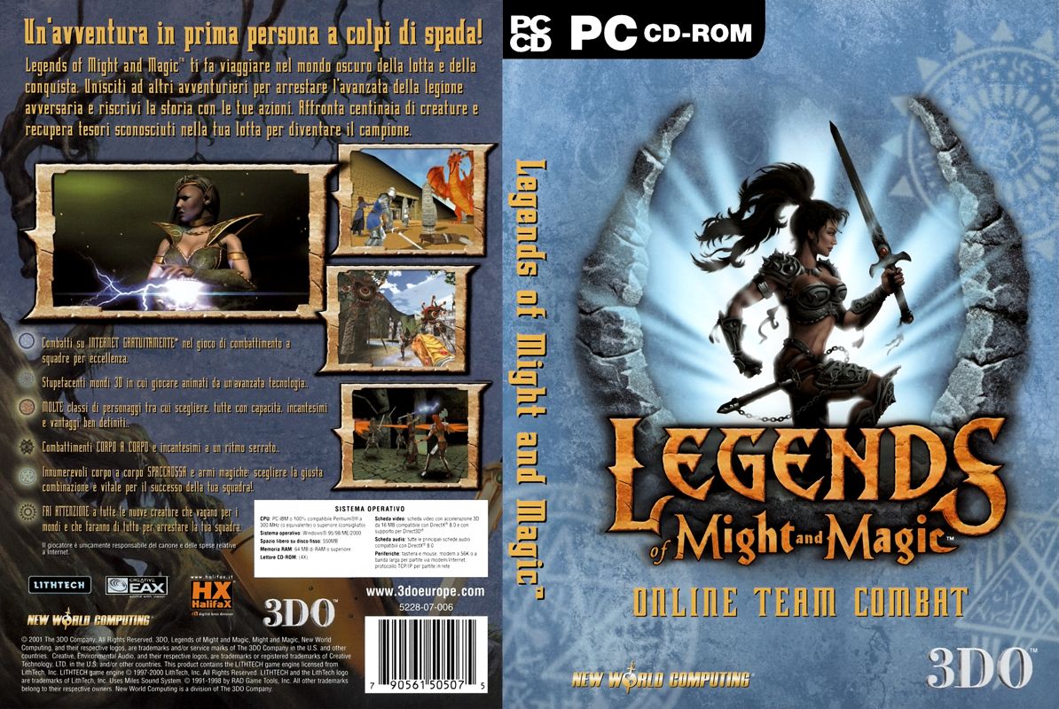 Full Cover for Legends of Might and Magic (Windows)