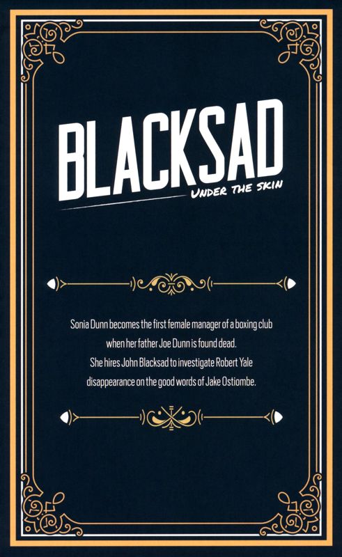 Extras for Blacksad: Under the Skin (Limited Edition) (Windows): Art Card - Sonia Dunn - Back