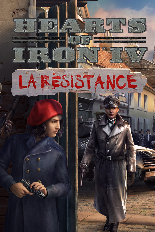 Front Cover for Hearts of Iron IV: La Résistance (Windows Apps) (download release)