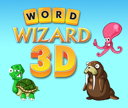 Front Cover for Word Wizard 3D (Nintendo 3DS) (download release)