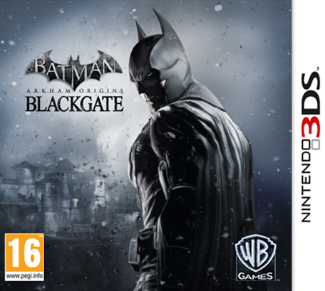 Front Cover for Batman: Arkham Origins - Blackgate (Nintendo 3DS) (download release)