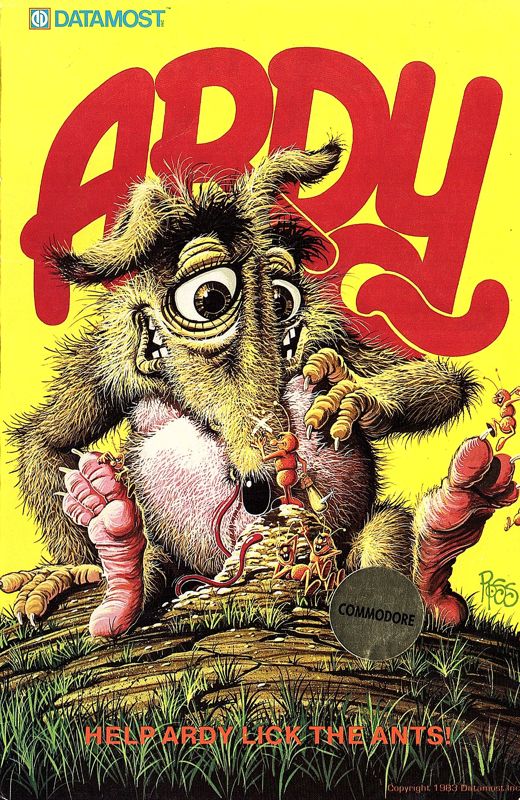 Front Cover for Ardy (Commodore 64) (Cardboard folder)