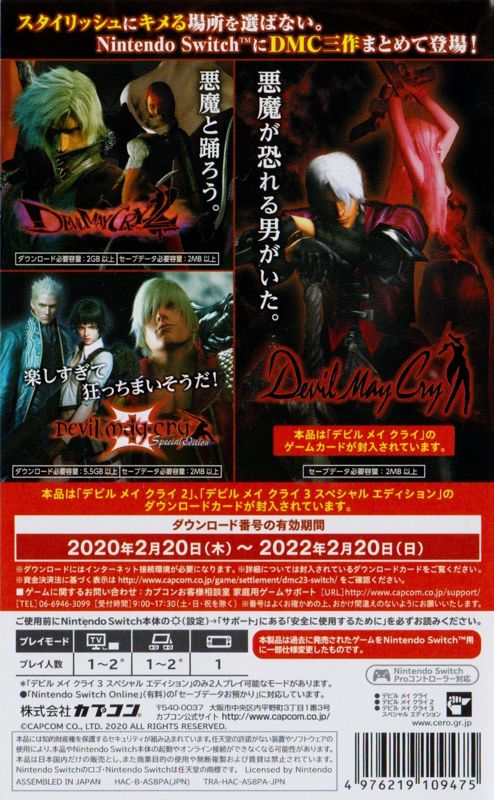 nintendo devil may cry