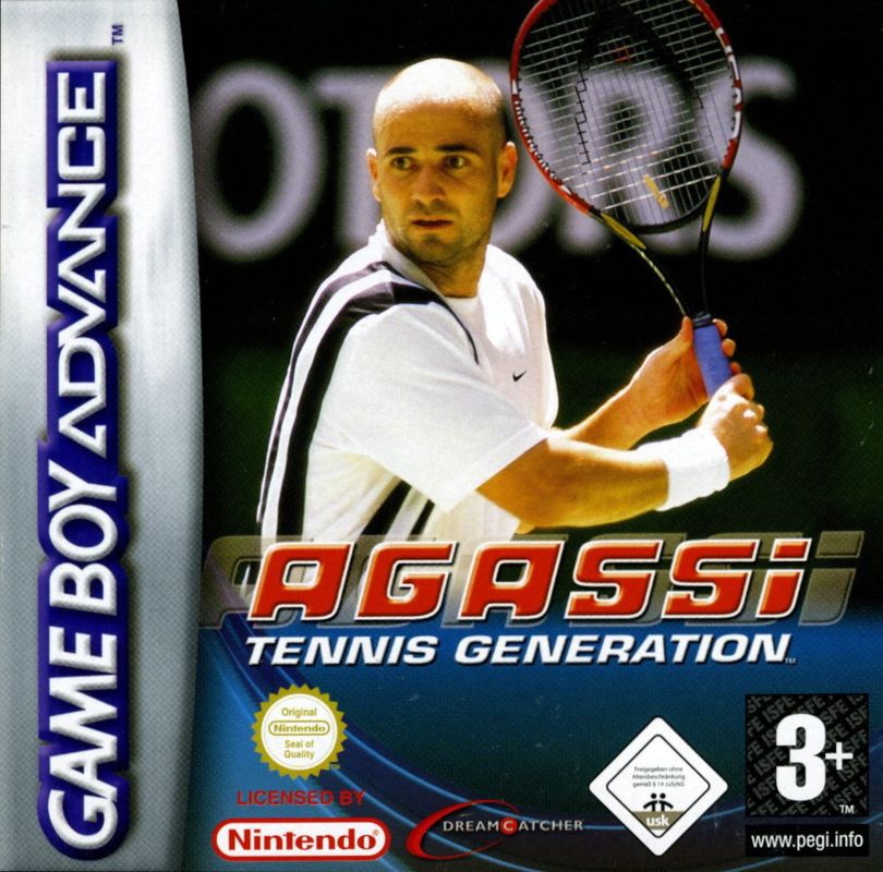 Front Cover for Agassi Tennis Generation (Game Boy Advance)