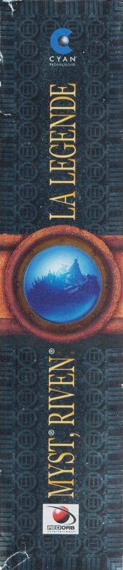Spine/Sides for Ages of Myst (Macintosh and Windows and Windows 3.x): Left