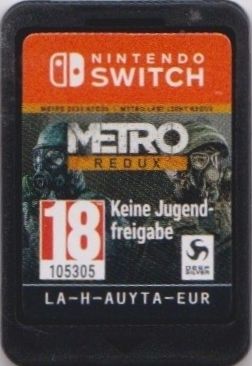Media for Metro: Redux (Ranger Cache Pre-Order Pack) (Nintendo Switch)