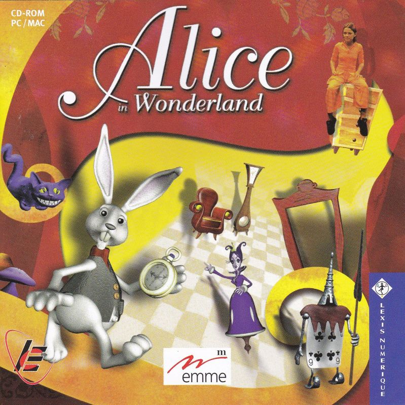 Other for Alice in Wonderland (Macintosh and Windows): Jewel Case Front