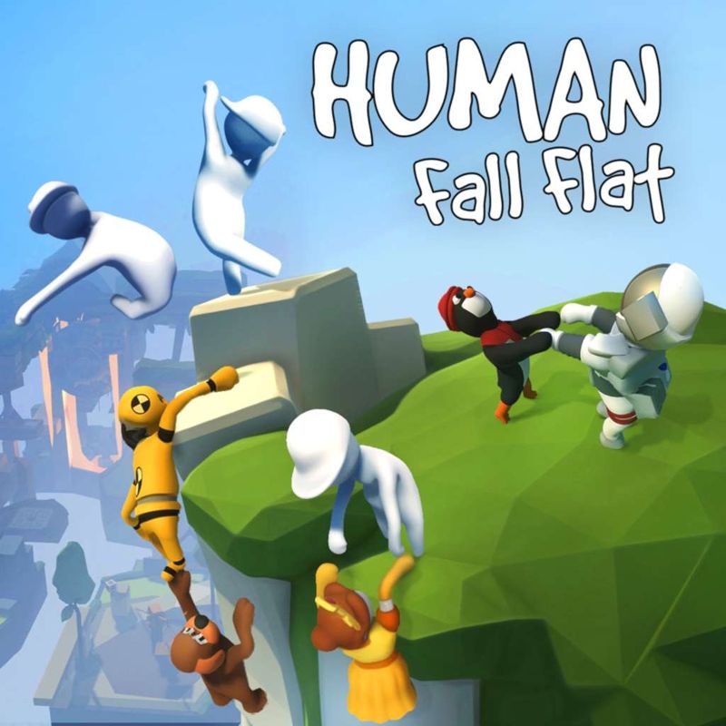 Front Cover for Human: Fall Flat (PlayStation 4) (download release)