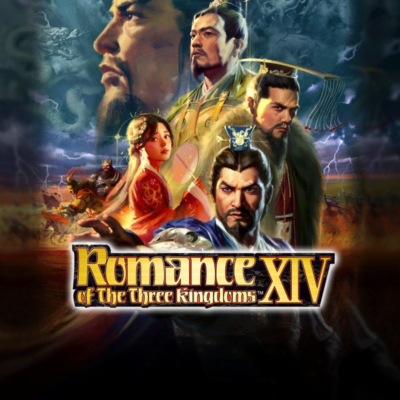 Front Cover for Romance of the Three Kingdoms XIV (PlayStation 4) (download release): English version