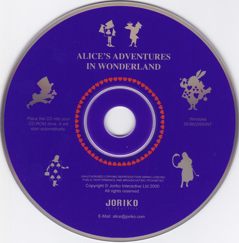 Media for Alice's Adventures in Wonderland (Windows)
