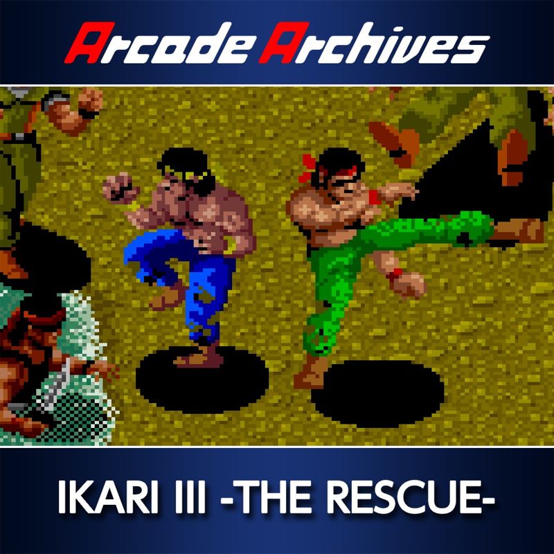 Front Cover for Ikari III: The Rescue (PlayStation 4) (download release)
