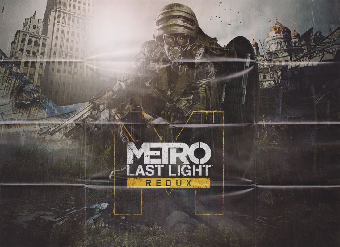 Extras for Metro: Redux (Ranger Cache Pre-Order Pack) (Nintendo Switch): Double-sided Poster - Side 1 - Metro: Last Light - Redux