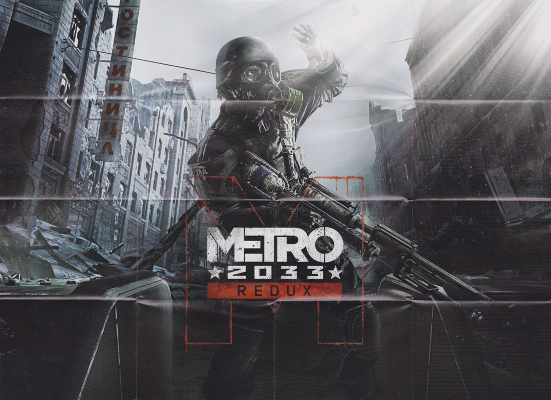 Extras for Metro: Redux (Ranger Cache Pre-Order Pack) (Nintendo Switch): Double-sided Poster - Side 2 - Metro 2033 - Redux