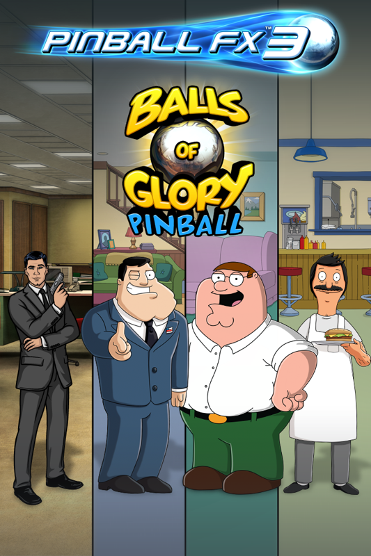 Front Cover for Pinball FX3: Balls of Glory Pinball (Windows Apps and Xbox One) (download release)