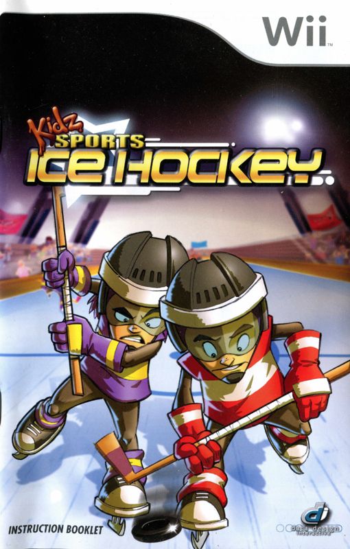 Manual for Kidz Sports: Ice Hockey (Wii): Front