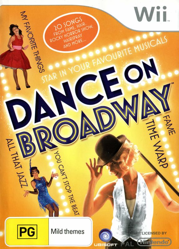 Front Cover for Dance on Broadway (Wii)