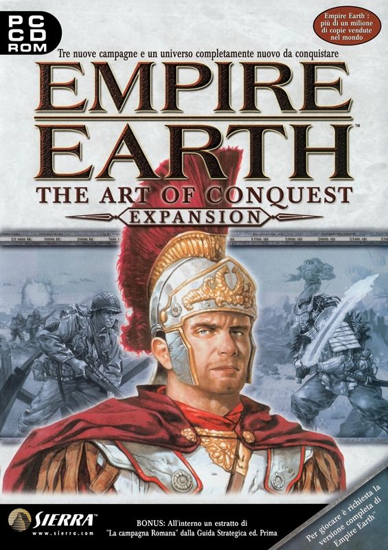 Front Cover for Empire Earth: The Art of Conquest (Windows)