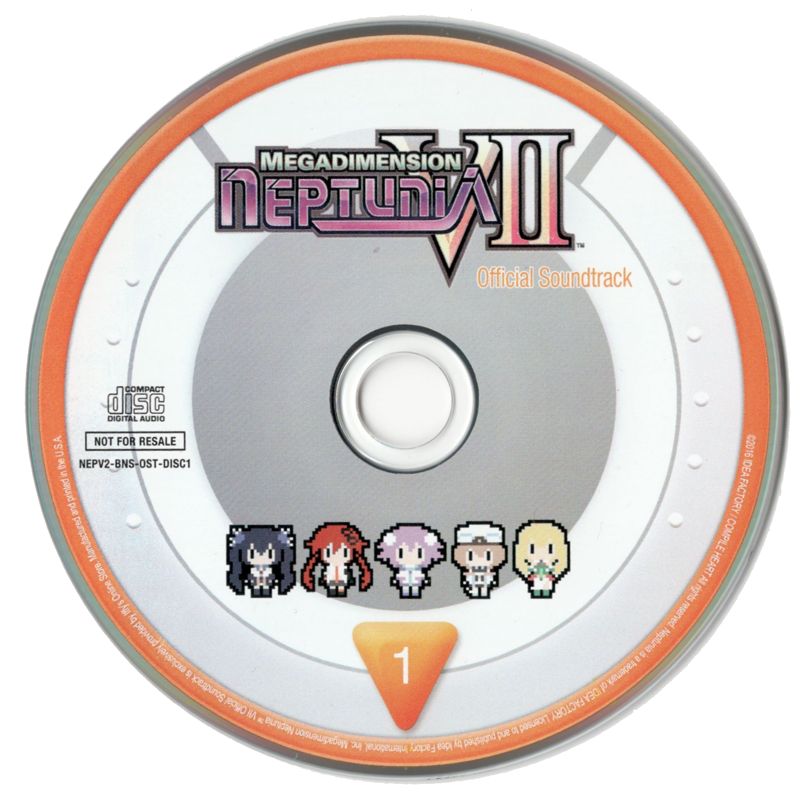 Soundtrack for Megadimension Neptunia VII (Limited Edition) (PlayStation 4): Disc 1