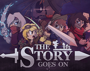 Front Cover for The Story Goes On (Windows) (itch.io release)