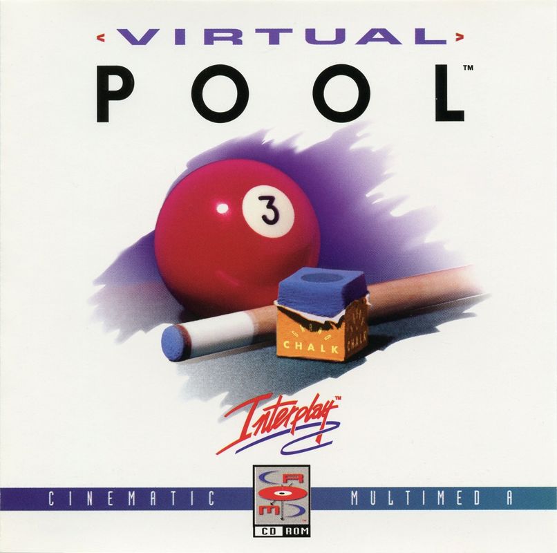 Other for Virtual Pool (DOS): Jewel Case - Front