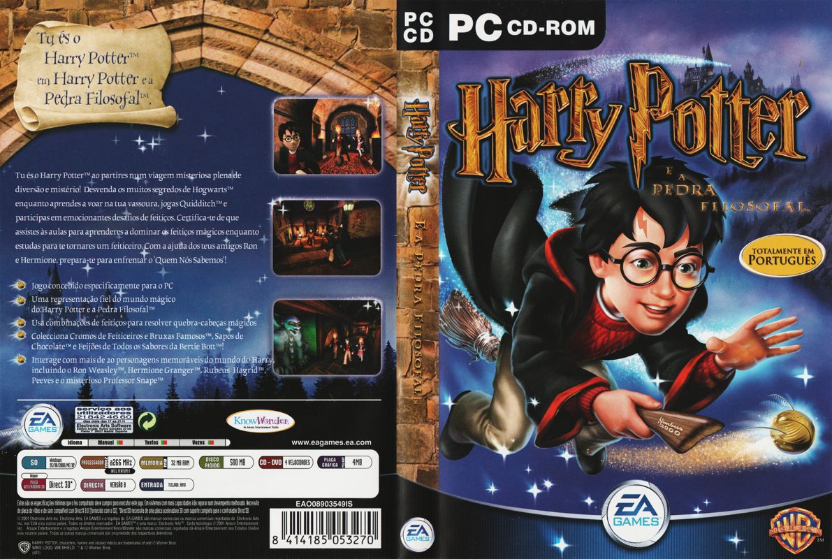 Full Cover for Harry Potter and the Sorcerer's Stone (Windows)