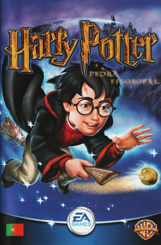 Manual for Harry Potter and the Sorcerer's Stone (Windows): Front