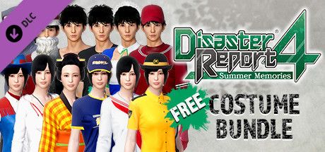 Front Cover for Disaster Report 4: Summer Memories - Free Costume Set (Windows) (Steam release)