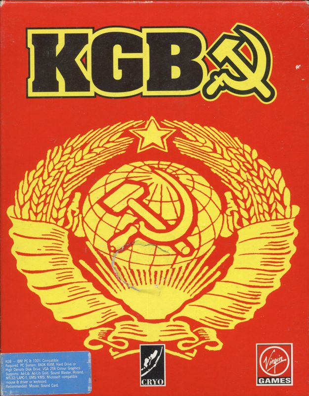 Front Cover for KGB (DOS)