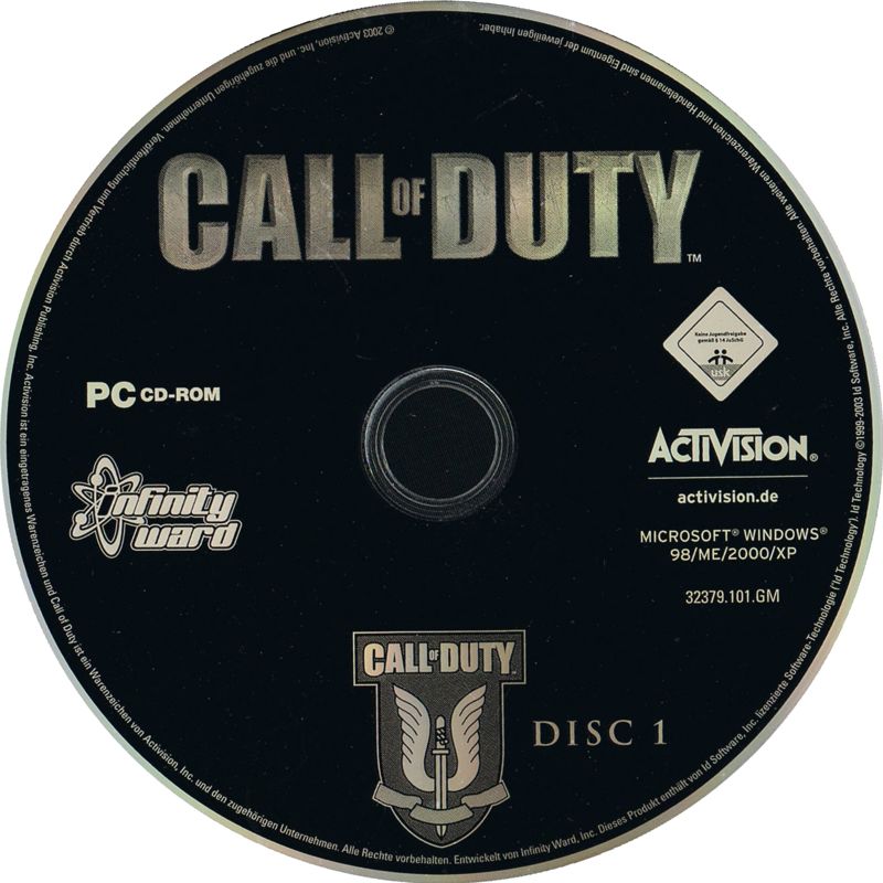 Media for Call of Duty (Windows) (Green Pepper re-release): Disc 1