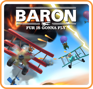 Front Cover for Baron: Fur Is Gonna Fly (Nintendo Switch) (download release): 1st version