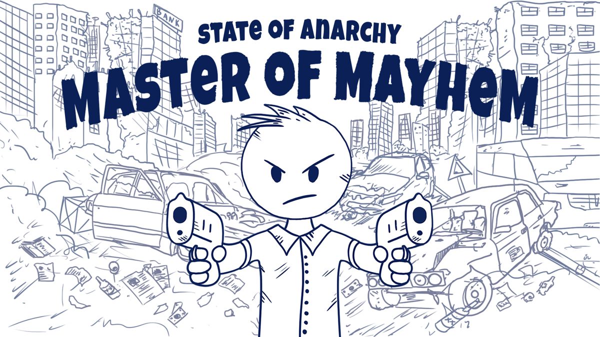 Front Cover for State of Anarchy: Master of Mayhem (Nintendo Switch) (download release): 2nd version
