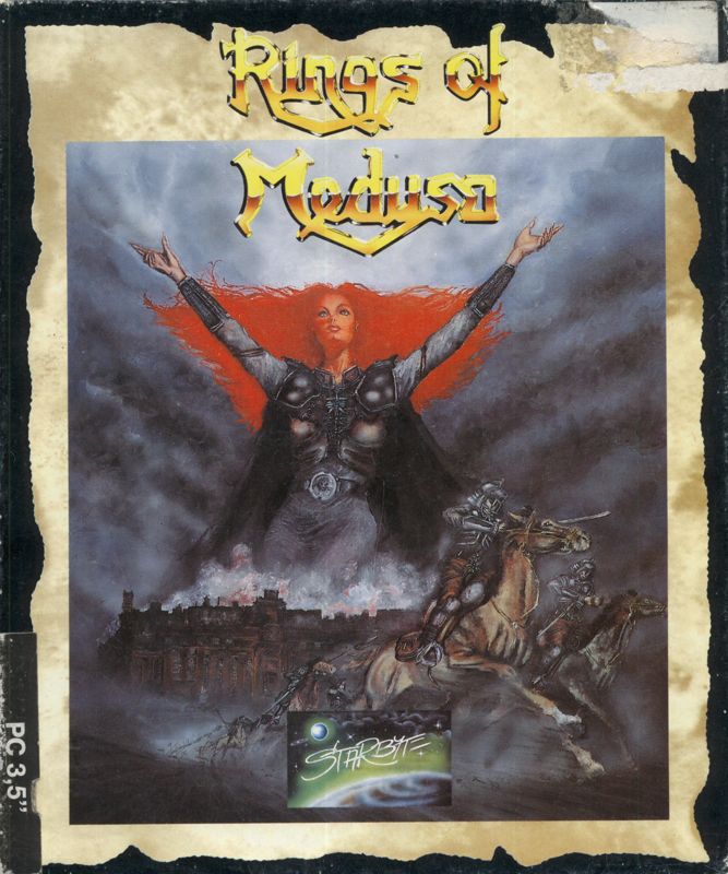 Front Cover for Rings of Medusa (DOS)