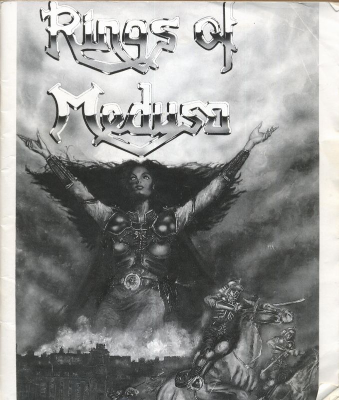 Manual for Rings of Medusa (DOS): Front