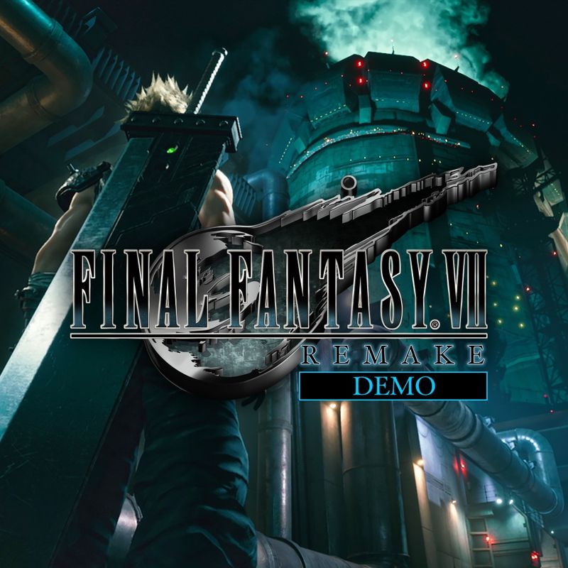 Front Cover for Final Fantasy VII: Remake (PlayStation 4) (download release): Demo version