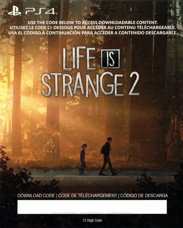 Other for Life Is Strange 2 (PlayStation 4): Episode 5 Download Code