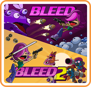 Front Cover for Bleed + Bleed 2 (Nintendo Switch) (download release): 1st version