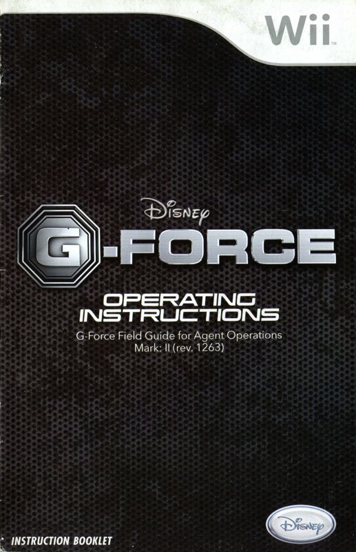 Disney G-Force cover or packaging material - MobyGames