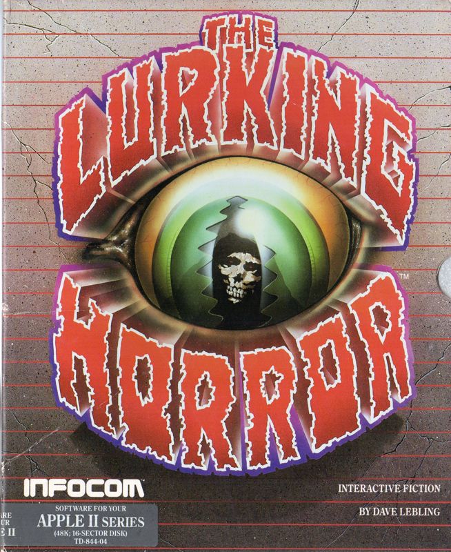 Front Cover for The Lurking Horror (Apple II)