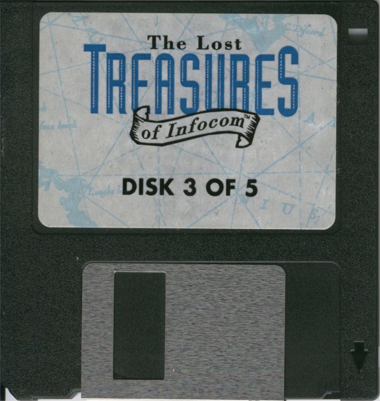 Media for The Lost Treasures of Infocom (DOS) (3.5" Floppy IBM PC, XT, AT, PS/2, Tandy release): Disk 3