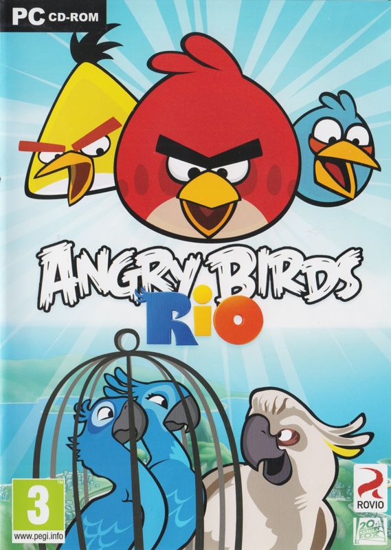 Front Cover for Angry Birds: Rio (Windows)