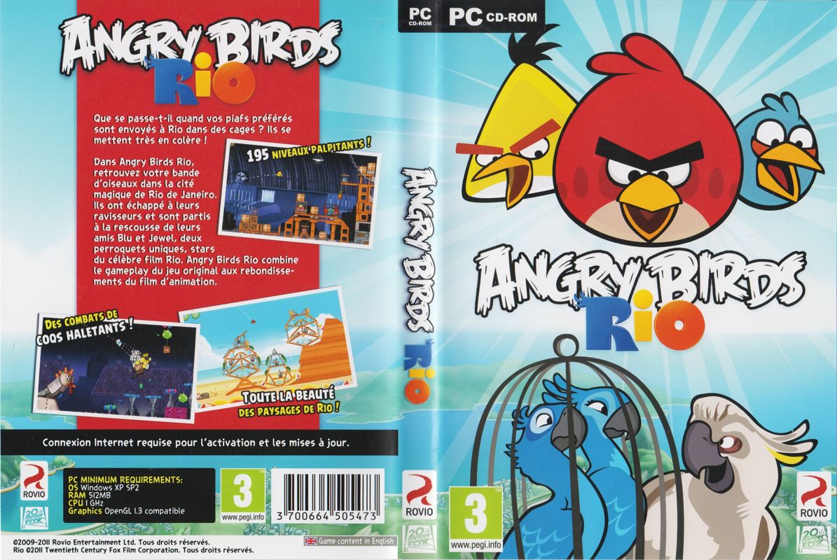 Full Cover for Angry Birds: Rio (Windows)