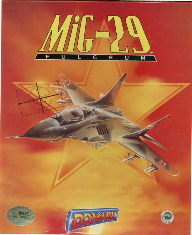 Front Cover for MiG-29 Fulcrum (DOS)