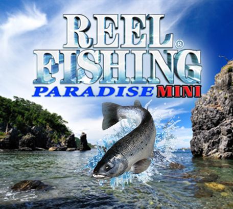 Front Cover for Reel Fishing 3D Paradise Mini (Nintendo 3DS) (download release)